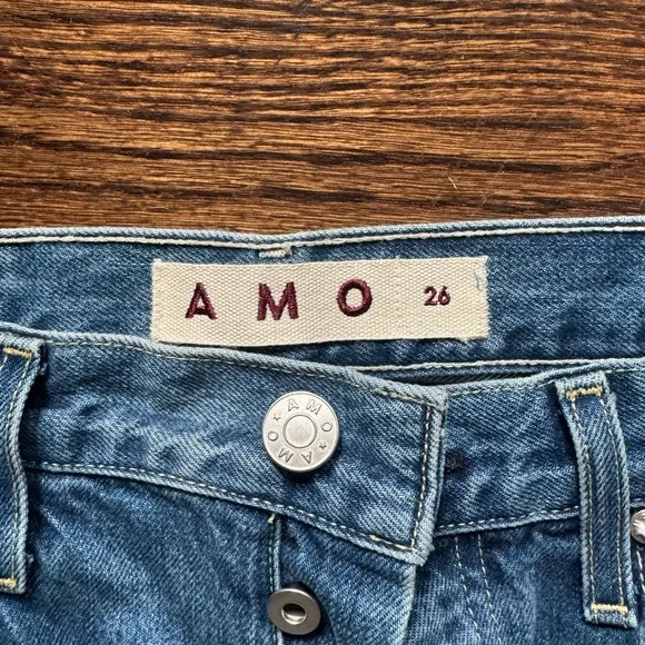 AMO Women's Boot Cut Jeans - Light Blue - Picture 2 of 4